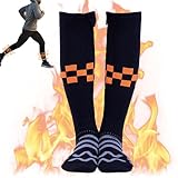 Wiederaufladbare beheizte Socken - Beheizte Socken für Herren | Beheizte Socken für Damen und Herren, Beheizte Socken für Damen, warme Wintersocken, Wiederaufladbare Isolationssocken für Arbeit