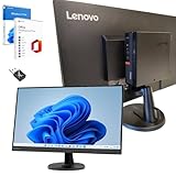 Lenovo Computer 27 Zoll Core i7 bis zu 3,80 GHz 32 GB RAM 1000 GB SSD Win 11 Pro Office 2021 Pro DvD RW Garantie 36 Monate