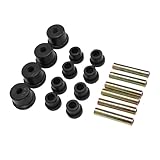 Tbest Golfwagen-Hinterfeder-Buchse-Kit Hochfestes Stoßdämpfer-Upgrade EZGO RXV Elektrisches Gas für Verschiedene Terrains