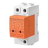Heschen Überspannungsschutzgerät für PV, LYD1-PV1000, 2P 1000VDC 20KA, 35mm DIN-Schienenmontage (1)