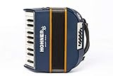 Hohner XS Child Kinder Akkordeon Klaviertasten (+ Tasche)