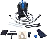 SunSun Akwado: 4in1 Teich- & Poolreiniger, Nass- & Trockenreiniger, 1400 Watt, Schwarz, Kunststoff, 35 Liter Tank, 4m Saugschlauch, 1,5m Ablaufschlauch, Schlammsauger, Pool- & Teichreiniger