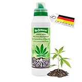 Cannabis Dünger Zimmerpflanzen NPK 8-8-6 - Dr. Jonson HERBVA Edition | Grow Dünger für Cannabis Pflanzen | Organischer Cannabis Dünger Autoflower | All in One Dünger Cannabis - 500ml