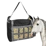 Hängende Futterbeutel – Heubeutel für Ziegen, Aufbewahrungstasche mit großem Fassungsvermögen | Heunetz für langsame Fütterung für Schafe, Esel, , Ziegen, bietet eine effiziente Fütterungsorgani