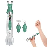Elektronische Akupunktur Stift, Akupunktur Energiestift, Elektrischer Akupunkturstift tragbar Muskelentspannung Beschwerden Linderung Multifunktions Massagestift auch für Männer und Frauen