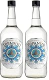 Topanito Blanco Tequila 100% Agave (1 x 1L) (Packung mit 2)