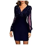 Geschenk Für Beste Freundin Damen Rock Winter Lederrock Rot Rock Winter Damen Minirock Sexy(Blau-B,M)