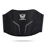 Leatherick Motorrad-Nierengurt für Männer und Frauen – Nierenwärmer aus 1000 D Polyester-Cordura-Stoff mit verbesserter Lendenwirbelstütze und Gesäßtasche, perfekt für Biker und Fahrer