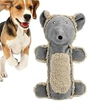 Plüschspielzeug für Hunde, Plüschtier mit Geräusch, niedliches Spielzeug für Haustiere | Interaktives Kauspielzeug für Hunde, aggressives Zahnreinigung, weiches Plüsch, Hirsch und Bär