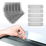 125 Stück Fliegengitter Fenster Reparatur, Insektenschutz Fenster Reparatur, Stark Kleber Fliegengitter Reparatur, Net Mesh Repair Tape,Fliegengitter Reparatur Klebeband für Tür Loch Von Ausbesserung