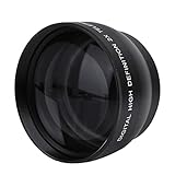52mm 2X Kameraobjektiv, Vergrößerung HD Telekonverter Teleobjektiv Vivitar 2,2X SLR-Objektive für Mount Cameraprofessional