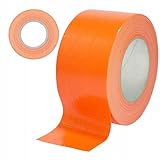 Rosfix Wasserdicht – 48mm 50y Orange | Stark haftend, leichte Anwendung | Renovierung, Bauarbeiten, Malerei | Klebeband
