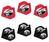 SC Freiburg Dartpfeil-Flights - 6er Set - Dartflights SCF