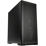 Kolink Unity Meshbay Performance PC-Gehäuse, Mesh-Paneele, PWM-Lüfter, Halbe Netzteil-Hülle, SPCC-Stahl, Mid Tower, Schwarz