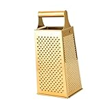 HOODANCOS Edelstahl Gemüsereibe Multifunktionaler Haushaltsreibe Käse Obstschneider Rostfrei Praktisch für Möhrensalat und Gurkenhobeln Zeitersparnis Küchenhelfer