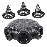 DOITOOL Wiederverwendbare Fischreuse aus Robustem Faltbarer Krabben Aal fangkorb Kompakte Tragbare Fischfalle für Teich Fluss und See Praktische Fischfangreuse mit Leicht zu Lagerndem