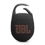 JBL Clip 5 in Schwarz – Tragbare Bluetooth-Lautsprecher-Box mit JBL Pro Sound, tiefem Bass und Playtime-Boost-Funktion – Wasserfest und staubfest – 12 h Laufzeit