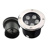ASerZenith LED-Ringbrunnenlicht - Unterwasser-LED-Leuchten, AC/DC 24-V-Unterwasserbeleuchtung für Pools, IP68 wasserdichter, tauchfähiger Unterwasser-Landschaftsscheinwerfer, für Gartenbrunnenpool