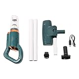 Fdit Kabelloser Stabstaubsauger – 8500 PA Starker Saughandstaubsauger – 2000-mAh-Akku – Geeignet für Zuhause und Büro – Kompakt und Leicht (Green)
