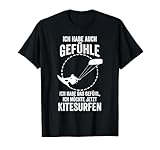 Kitesurfen Kite Surfer Wassersport Lustig T-Shirt