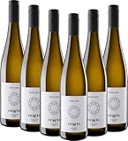 Riesling trocken Juwel Weine VINELLO Weinpaket (6 x 0,75l) inkl. VINELLO.weinausgießer