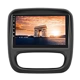 CAMECHO Android 15 Qualcomm 4 Core 4G+128G Autoradio für Opel Vivaro Renault Trafic FIAT Talento Nissan NV300/VW300 mit Carplay Android Auto Navi Dual WiFi 9-Zoll Bildschirm mit Navi Bluetooth