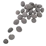 Homoyoyo 1 kg Saunasteine aus Natürlichem Vulkanstein Kleine Heizsteine 2 3cm für Dampf und Trockensauna Ersatzsteine für Saunaöfen Innen und Außen