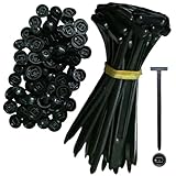 Universal-Kabelbinder-Schnalle, 2026, robust, selbstsichernd, Nylon-Kabelbinder, Mehrzweck-Kunststoff-Kabelbinder, Werkzeug für tägliche Reparaturen, Schnellfixierung (50 Sets)