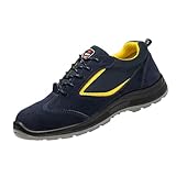 Wanderschuhe für Herren, leicht, atmungsaktiv, Sneaker, Herren, elastisch, Netz, Sportschuhe, Hallenschuhe, Casual, Laufschuhe, Tennis, Outdoor, Einlegesohlen, Komfort, blau, 36 EU