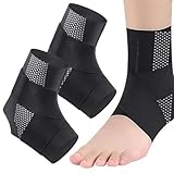 UIEXAY 1 Paar Sprunggelenkbandage, Flexible Knöchelbandage, Einstellbares Bandage Fußgelenk, Orthopädische Fußbandage, Ankle Verstellbare Knöchelbandage Für Plantarfasziitis & Achillessehne (36-39)