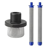 288716 1,9 cm Einlass-Saugsieb, Sprühgerät, Farbsieb, Airless-Maschinenfilter, Ersatz, einfache Installation, Ersatznetz