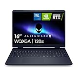 Alienware 16 Aurora Gaming Laptop AC16250 16' WQXGA 120Hz 100% sRGB Display, Intel Core 7 240H Series 2, NVIDIA GeForce RTX 5060, 16GB RAM, 1TB SSD, Windows 11 Home, Weiß beleuchtete QWERTZ-Tastatur