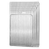 Generisch Edelstahl-Schneidebrett, doppelseitiges Schneidebrett aus Metall, Hackblock, Gebäckbrett, Schneidebretter für die Küche (46 x 30 cm)