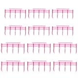 IWOWHERO 30 Stück Teiliges Wärmeschutz haarklammern für Dauerwellen Hitzebeständige Lockenwickler Halter Sicherer Haar schutz Beim Styling Friseurzubehör für Schonendes Lockenformen und