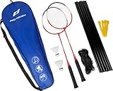 PRO TOUCH Speed 100 Badminton-Set Red/Black/White 3 1/2