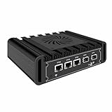 PcZinophyte 2x10G SFP+ Solide Firewall Mini-PC 3x2,5G i226-V Lans Alder Lake N100 DDR5 NVMe Proxmox-Unterstützung OPNsense Home Server Host