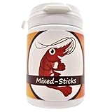 Schmitt Aquaristik Futter-Sticks Mix / 50g Futter Sticks gemischt/für Garnelen, Krebse, Welse und Schnecken