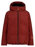 Ziener Kinder AWAR Ski-Jacke/Winterjacke | warm, atmungsaktiv, wasserdicht, woody brown, 176