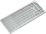 Glorious Gaming GMMK PRO 75% Barebones (Frame Only) – Modulares mechanisches Gaming-Keyboard, 1,5 kg schwer, RGB, voll anpassbar, unterstützt 5-polige Schalter, International/ISO Layout - Weiß