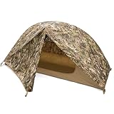 FREE SOLDIER Campingzelt Outdoor Ultraleichtes Einmannzelt In Camouflage, Outdoor-Camping,1 Person Zelt Abenteuer angelzelt einfach aufzubauen und zu tragen moskitoschutz,Wasserdicht