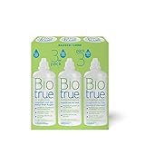 Bausch + Lomb Kontaktlinsenflüssigkeit - Biotrue All-in-One Kombilösung Kontaktlinsen weich mit Schraubverschluss 3 x 300 ml