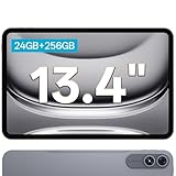 SVITOO Android Tablet 13.4 Zoll, IPS Full HD 1200x1920, 24GB RAM 256GB ROM, Octa Core CPU, 10000mAh Akku, Stereo Lautsprecher, Dual Kamera, WLAN 5GHz, Bluetooth 5.0, GPS, 3.5mm Kopfhöreranschluss