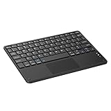 Blackview Universal K1 Bluetooth Keyboard for Tablets Wireless Keyboard Clear Tactile Response English QWERTY Layout Black