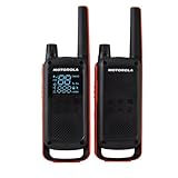 Motorola Talkabout T82 PMR Funkgerät (Bis zu 10 km Reichweite, IPx2 Spritzwasserschutz, 500 mW, VOX)