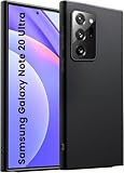 Eiselen Handyhülle für Samsung Galaxy Note 20 Ultra 5G Hülle - Schwarz Ultra Dünne Soft-hautfreundlich Silikon TPU Schutzhülle - Kratzfest, Rutschsicher, StoBfest Haltbar Case Cover