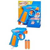 Nerf N Series Flex Dart-Blaster, 2 präzise Darts, Zuggriff zum einfachen Laden, für Jungen und Mädchen