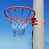 CMYUN Basketballkorb Wandmontierter Basketballkorb, Tragbarer Basketballkorb Und -körbe für Die Heimschule, Draußen/drinnen Hängendes Basketballnetz aus Baumpfosten, Spielplatz