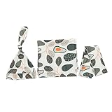 TOYANDONA 1 Satz Neugeborenes Wickel Tuch Neugeborener Wickel Pucktücher Für Neugeborene Wickeldecke Für Neugeborene Dehnbare Wickeldecken Stirnband Für Kleinkinder Kappen Polyester