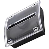 Durchsichtiger Kunststoff Memo Papierbehälter Herausziehbarer Notiz Organizer Haftnotizen Spender 10 5 X 10 X 4 Cm Für Schule Büro Kunststoff Haftnotiz Etui