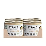 STRAYZ - Bio Katzenfutter in Soße - Huhn & Pastinake: Getreidefreies Katzenfutter hoher Fleischanteil ohne Zucker - Spendet für Straßenkatzen (6x200g)